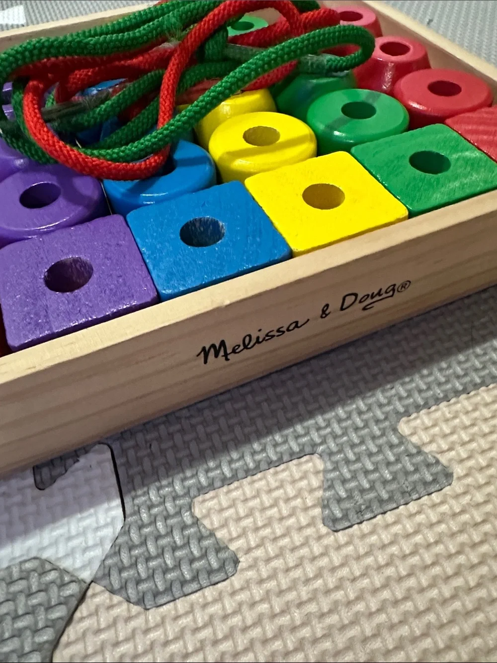 Melissa & Doug colorful wooden